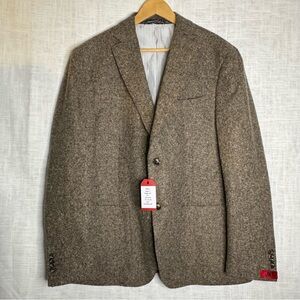 JKT Classic Brown Tweed Blazer